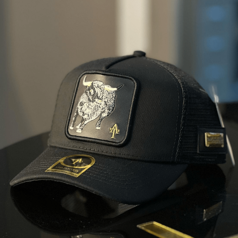 Gorra Hombre Negra Toro