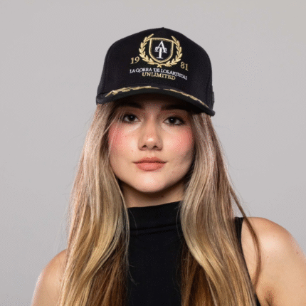 Gorra Negra Dril De Los Artistas Laureles