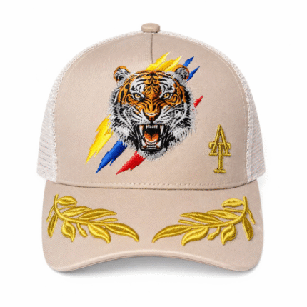 Gorra Oficial AT Beige de Malla con Laureles