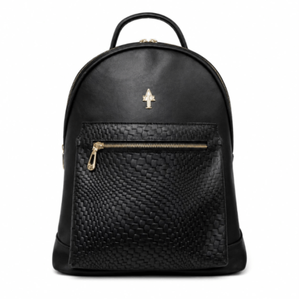 Maletín de Cuero Negro para Mujer